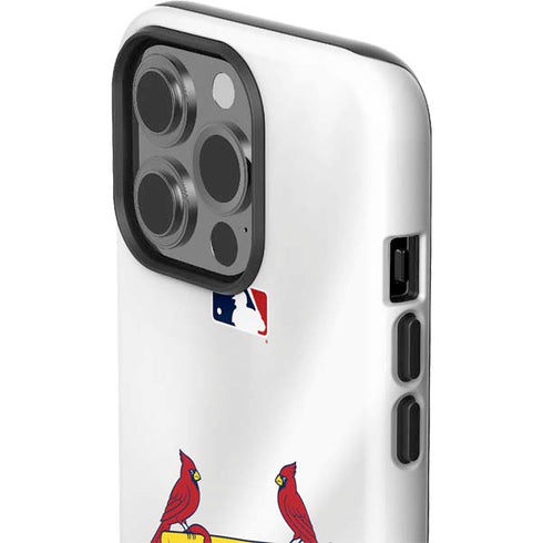 MLB St. Louis Cardinals Home Jersey iPhone 15 Pro Impact Case